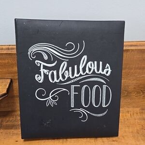 Kitchen Recipe Binder